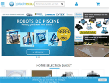 Tablet Screenshot of piscineco.fr